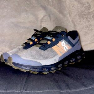 On Running Athletic Shoes - Gray, Black, Orange